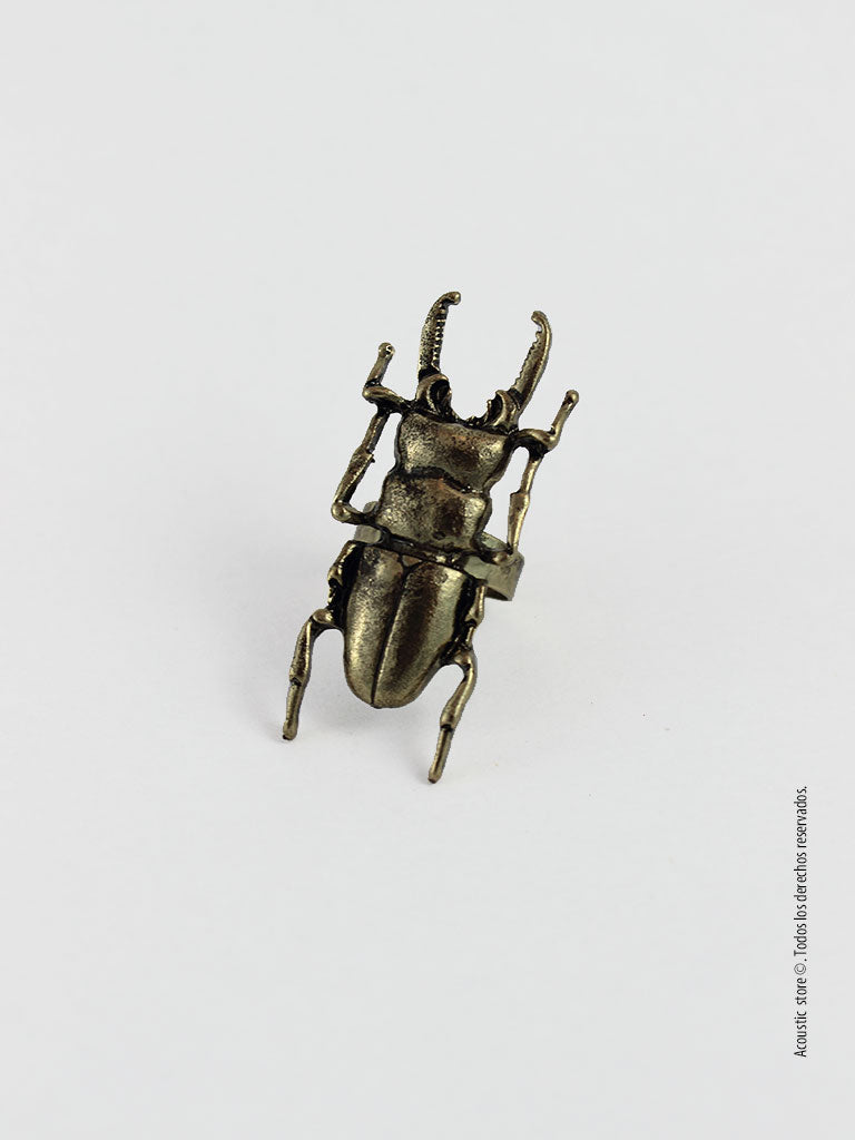 Anillo escarabajo