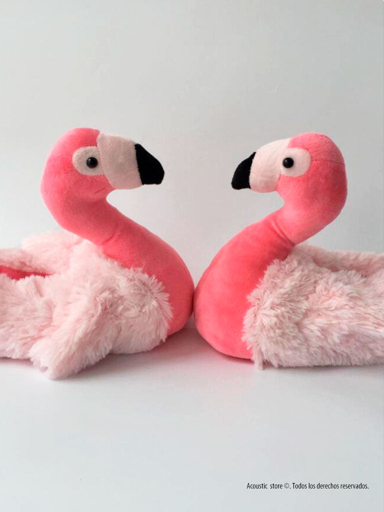 Babuchas flamingos