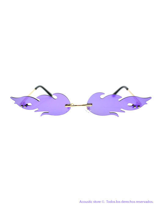 Gafas vulcano violeta